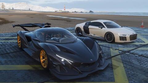 地平線4 聽說隔壁童心很囂張,我們來欺負她一下